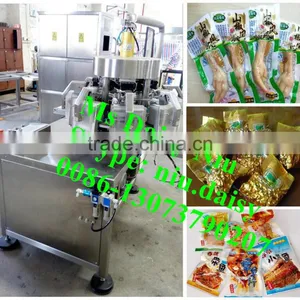 Vacuum Dried Fish Packing Machine/dried Tofu Vacuum Packaging Machine/plastic Bag Wrapping Machine for Meat thumbnail-1