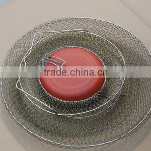 American Famous Brand Collapsible Wire Fish Basket thumbnail-3