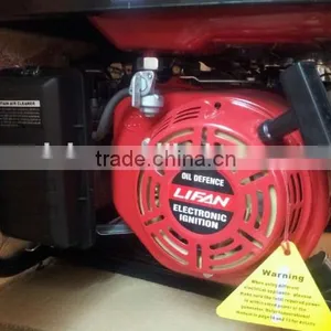 2.5kw Portable Low Oil Gasoline Generator Lifan 2.8GF-3 thumbnail-3