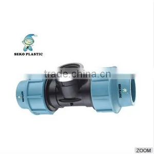 Hdpe Compression Fitting Pp/pe Female and Male Thread Elbow for pe Water Pipe thumbnail-3