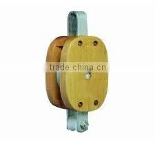 LF042 Regular Wood Block Single Sheave Without Shackles thumbnail-1
