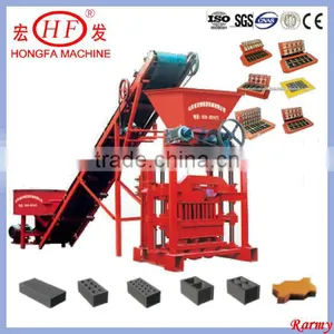 QTJ4-35B2 Interlocking Concrete Block Making Machine thumbnail-1