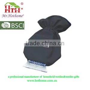Waterproof Ice Scraper Vehicle Mitt Car Windshield Snow Remover Glove thumbnail-3