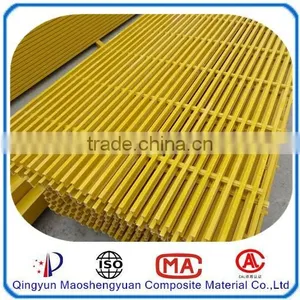 Glass Fiber Grille Platform/floor Gully Grating/car Wash Grate Floor thumbnail-1