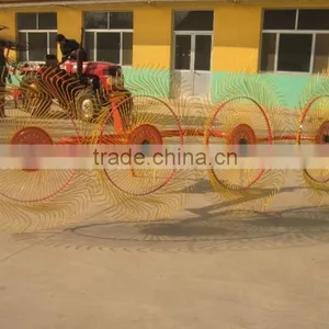 Wheel Hayrake 8 Wheel Hay Rakes Farm With High Quality Cheap Sales thumbnail-2