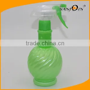 Empty Clear Green 250ml Plastic Trigger Hairdressing Watering Spray Bottle Wholesale thumbnail-1