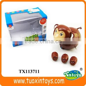 Plastic Monkey Toys, Mini Plastic Toy Monkey, Monkey Toy for Girl thumbnail-1