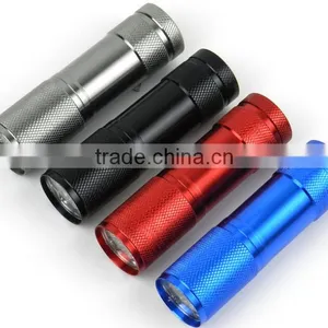 3AAA Battery Mini 9 LED Led Flashlight Cheap Flashlight thumbnail-4