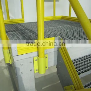 Service Over 15 Years Sewage Treatment Fiberglass Platform Ladder thumbnail-3