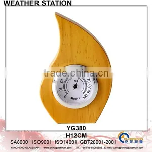 Weather Station With Wood Frame YG380 thumbnail-1