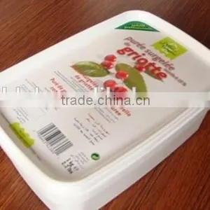 Disposable IML Plastic Food Container With Lid thumbnail-1