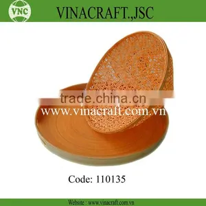 Bamboo Tray With Cover thumbnail-1