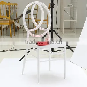 Foshan Furniture Steel Stackable White Chiavari Wedding Chairs thumbnail-1
