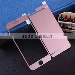 Gold Plated Matte Glass Protective Film for IPhone 6/plus thumbnail-1