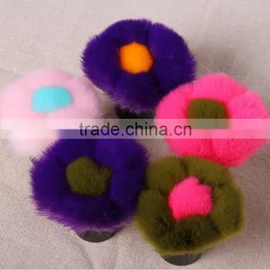 Fashionable Flower Makeup Brush Miss Beauty Cosmetics Kabuki Brush thumbnail-3