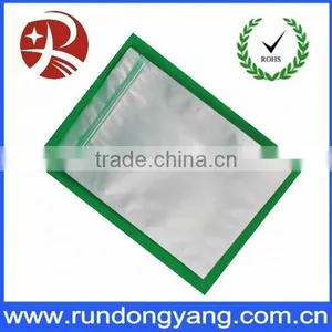 High Quality Plastic Pure Aluminum Foil Bags With Zipper Bag thumbnail-1