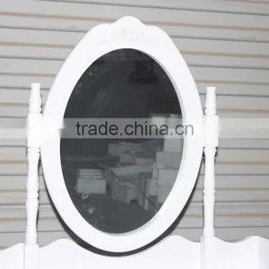 Low Price Made-up Table/schmenktisch&hocker/cheaper White Dressing Table With Mirror thumbnail-6