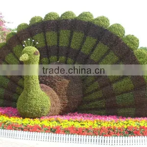 No.1 Green Sculpture on Sale Simulation Art Sculpture on Park Artificial Sculpture thumbnail-3