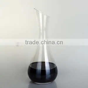 Tall Glass Pitcher With Bamboo Coat thumbnail-3