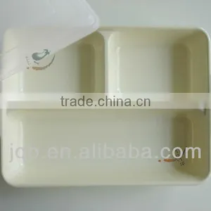 New Type Melamine Square Plastic Servering Snacks Tray thumbnail-6