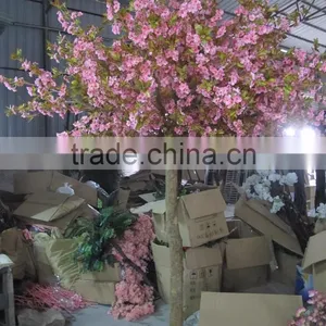8ft Artificial Cherry Flower Tree Fire Resist Blossom Tree for Wedding or Shopping Mall Decoration thumbnail-1
