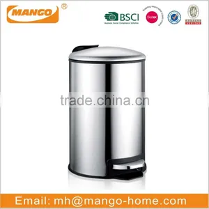 Classical Stainless Steel Pedal Trash Can thumbnail-3