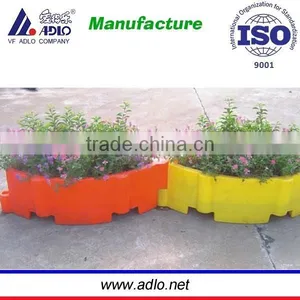 LLDPE Flower Pot Red/yellow Flower Pots Outdoor Planters thumbnail-1