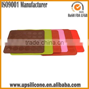 Practical 30-cavity Oven Baking Pastry Mould Silicone Macaron Sheet Mat thumbnail-5