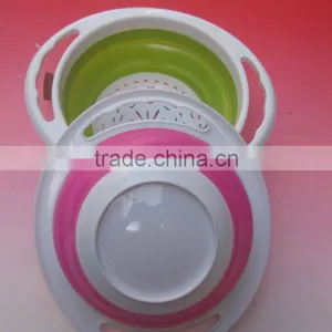 Silicone Washing Mesh Foldable Basket thumbnail-3