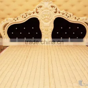 Luxurious Plain Color Silk Blanket With Sewing, 100% Handicraft in Vietnam, Blanket and Pillow Cover thumbnail-2