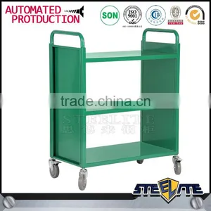 3 Tier Library Book Trolley/ Mobile Library Trolley thumbnail-4