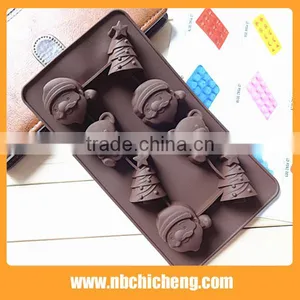 Silicone Chocolate Models, Christmas Chocolate Mold, Chocolate Christmas Mould thumbnail-4