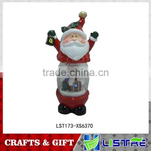 Christmas Snowman Decoration With Led Light thumbnail-1