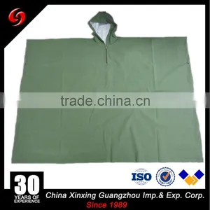 2017 NEW Wholesale Waterproof Breathable Military Raincoat With 210T Polyester Fabric thumbnail-2