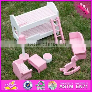 2016 New Design Baby Wooden Small Furniture Toy, Wholesale Kids Wooden Small Furniture Toy W06B046 thumbnail-5