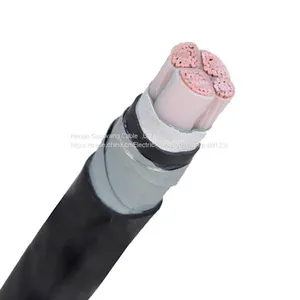 High Quality Aluminum Conductor XLPE Jacket Steel Wire Armoured Copper Braid Shielded PVC 4*50MM2 Price Per Meter thumbnail-3