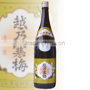Natural Sake Koshinokanbai Shiro 1800ml With Flavorful Made in Japan thumbnail-1