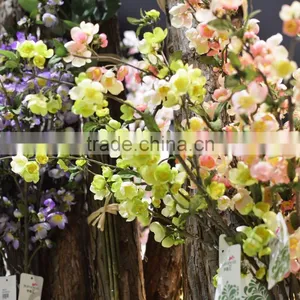 Wholesale Artificial Silk Flower for Home Decoration Fabric Apple Flowers thumbnail-1