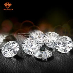 8 Hearts and Arrows Brilliant Star Cut Diamond Gemstone Bright White 1carat Lab Created Moissanite thumbnail-1