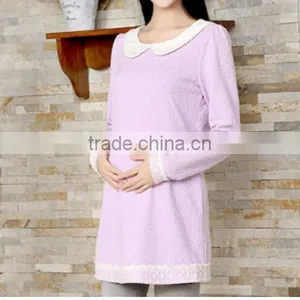 Ong Sleeve Maternity t Shirts - Pregnancy Clothing - Women Maternity Wear thumbnail-1