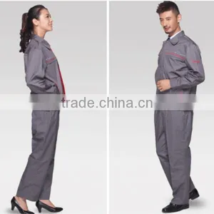 Cotton Soft Worker Uniform For Girls Worker Clothes Factory Working Uniform Polyester Antistatic Wholesale Work Clothes thumbnail-4