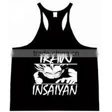Custom Tank Top , Stringer Vest Men , Gold Gym Style ( Paypal ) thumbnail-2