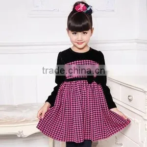 2016 Hot Sales Autumn Children Dress Unique Baby Girls Names Design thumbnail-1