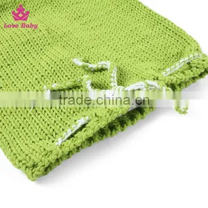 Handmade Crochet Frog Photography for Infant Clothes Baby Photography Outfit Baby Photo Props thumbnail-3
