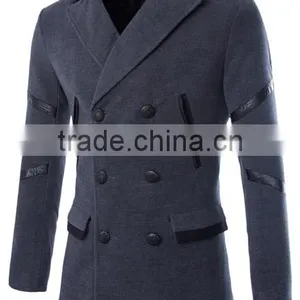 Custom Made Fashion Overcoat, Wholesale Design Quality Mens Winter Clothing thumbnail-6