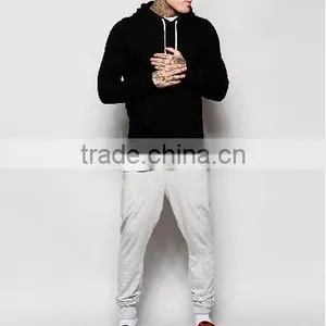 2015 Fashion Simple Design Mens Sweatshirt Extra Long thumbnail-4