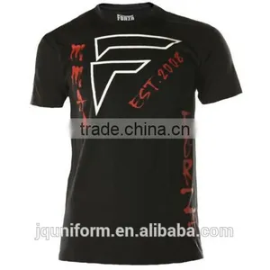 Manufacturer Custom Logo Print Black T Shirt Jersey Style t Shirt Men / Custom Style t Shirt thumbnail-1