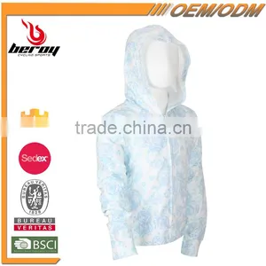 BEROY Wholesale High Quality Cotton Zipper Hoodies for Kids, Custom Girl Outdoor Coat thumbnail-3