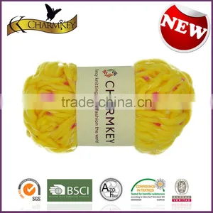 Charmkey Acrylic Roving Yarn Nylon Blended Yarn Fancy Dot Yarn Baby Yarn thumbnail-1