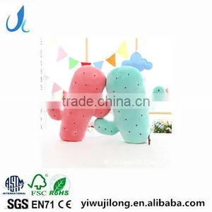 Ins Hot Sale Soft Cactus Plush Cushion Pillow For Office Car Seat Bedroom thumbnail-1